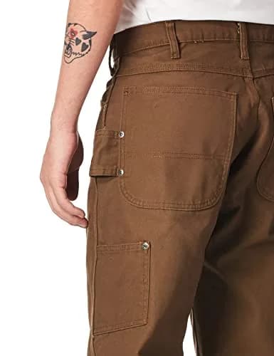 Dickies Men’s Relaxed Fit Sanded Duck Carpenter Jean 32W x 30L | Garment Washed for Softer Feel thumbnail 2