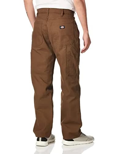 Dickies Men’s Relaxed Fit Sanded Duck Carpenter Jean 32W x 30L | Garment Washed for Softer Feel thumbnail 3