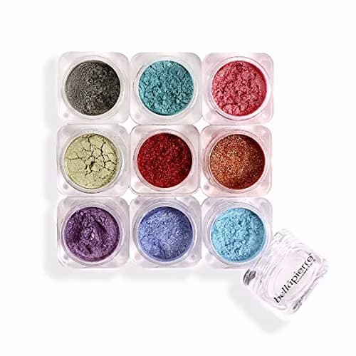 bellapierre Shimmer Powder 9 Stack | Fabulous 0.56 oz (15.8 g) | Vegan & Cruelty-Free Eye Makeup thumbnail 1