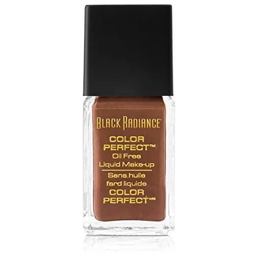 Black Radiance Color Perfect Liquid Make-Up Cocoa Bean 29.57ml (1 Fl Oz) | Full Coverage for Deep Skin Tones thumbnail 1