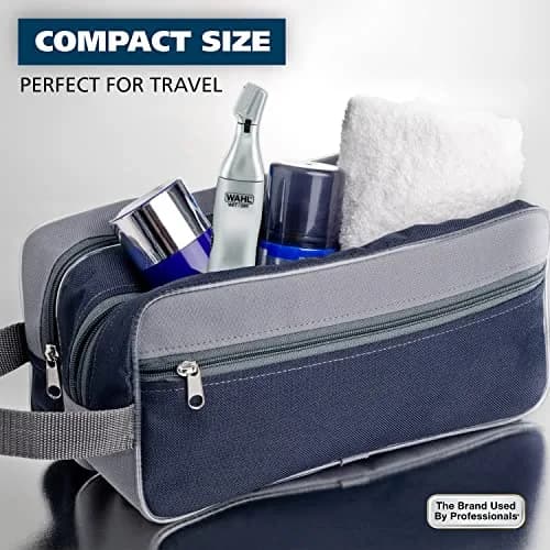 Wahl 3-in-1 Nose Hair Trimmer for Men & Women | 4 Piece Set, Silver thumbnail 7