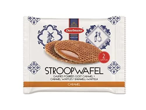 Daelmans Caramel Wafers 49.5 oz | Dutch Jumbo Cookies with Cream Butter & Caramel thumbnail 4