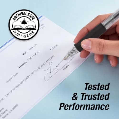 PILOT G2 Premium Gel Pens 1.0mm Bold Point Black Ink | Long-Lasting, Refillable, Smooth Writing thumbnail 6
