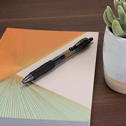 PILOT G2 Premium Gel Pens 1.0mm Bold Point Black Ink | Long-Lasting, Refillable, Smooth Writing thumbnail 8