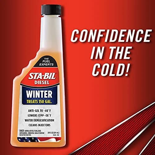 STA-BIL Diesel Winter Anti-Gel Fuel Treatment 20 fl. oz | Prevents Fuel Gelling to -40°F thumbnail 5