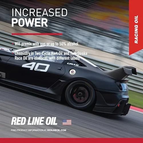 Red Line 40603 Two-Stroke Racing Synthetic Oil 473ml (16 Fl Oz) | Dyno Proven Power Gains thumbnail 7