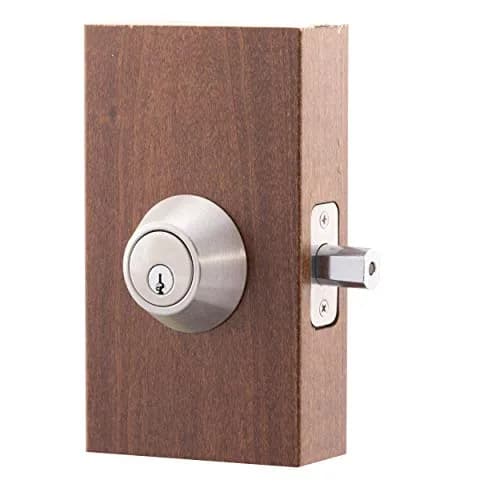 Copper Creek Deadbolt Single Cylinder Satin Stainless | ANSI Grade-3 Security thumbnail 2