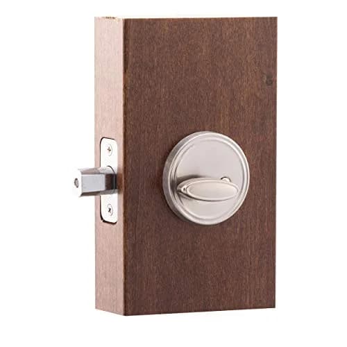 Copper Creek Deadbolt Single Cylinder Satin Stainless | ANSI Grade-3 Security thumbnail 3