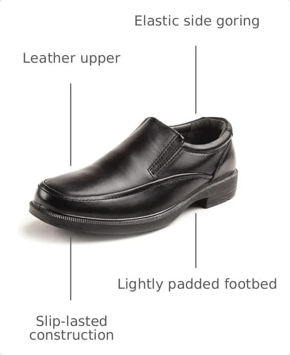 Deer Stags Brooklyn Slip On Leather Loafer 11 W US | Classic Casual Men’s Shoe thumbnail 3