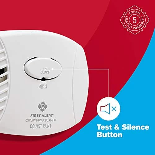 First Alert CO400 Carbon Monoxide Detector 2-Pack | Battery Operated Alarm with Electrochemical Sensor thumbnail 5