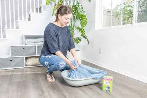 Fresh Kitty 30 Count Jumbo Litter Box Liners | Super Thick, Durable, Easy Clean, Scented with Ties (en_US) thumbnail 6