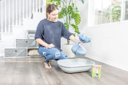 Fresh Kitty 30 Count Jumbo Litter Box Liners | Super Thick, Durable, Easy Clean, Scented with Ties (en_US) thumbnail 3