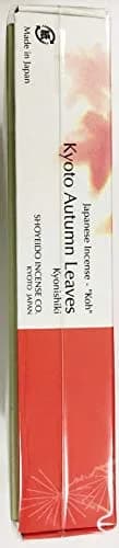 Shoyeido Kyoto Autumn Leaves Incense, 450 Sticks | Classic Kyoto Fall Scent, 13.5cm sticks, All Natural Ingredients thumbnail 3