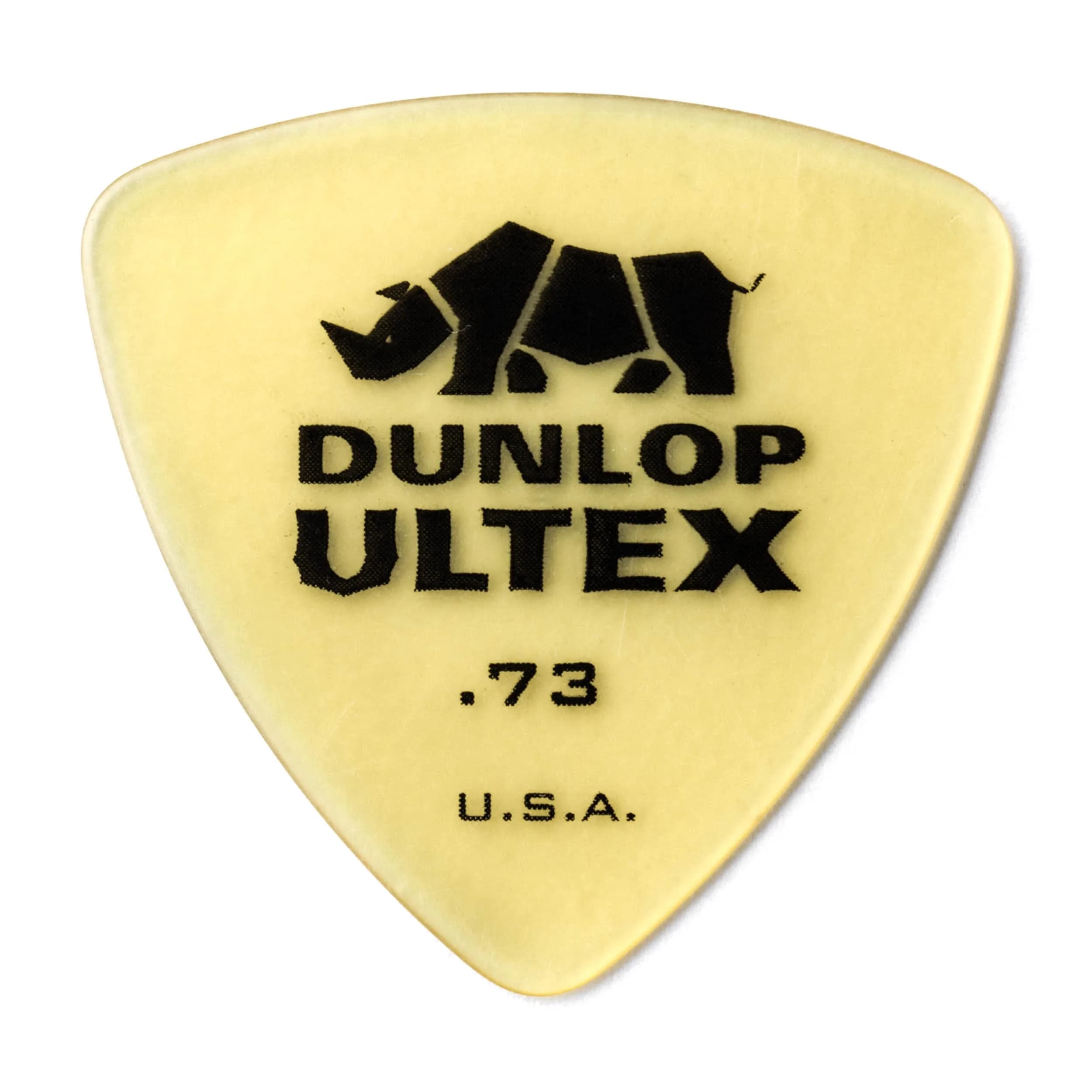 Jim Dunlop Ultex® Triangle Pick .73MM | Durable, Bright Tone for Guitar & Bass