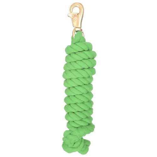 Tough 1 Braided Cotton Lead with Triggerbull Snap - Neon Green 2.44 m (8 1/2') thumbnail 1