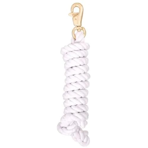 Tough 1 Braided Cotton Lead with Triggerbull Snap - White 1.8 m (6 ft) thumbnail 1
