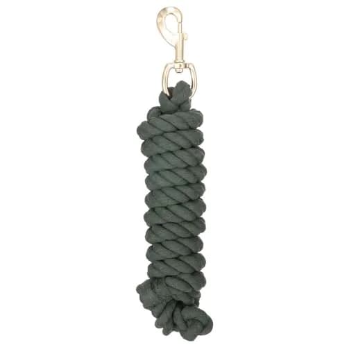 Tough 1 Economy Cotton Lead with Bolt Snap - Hunter Green | Durable, Soft Cotton Lead Rope for Small Dogs thumbnail 1