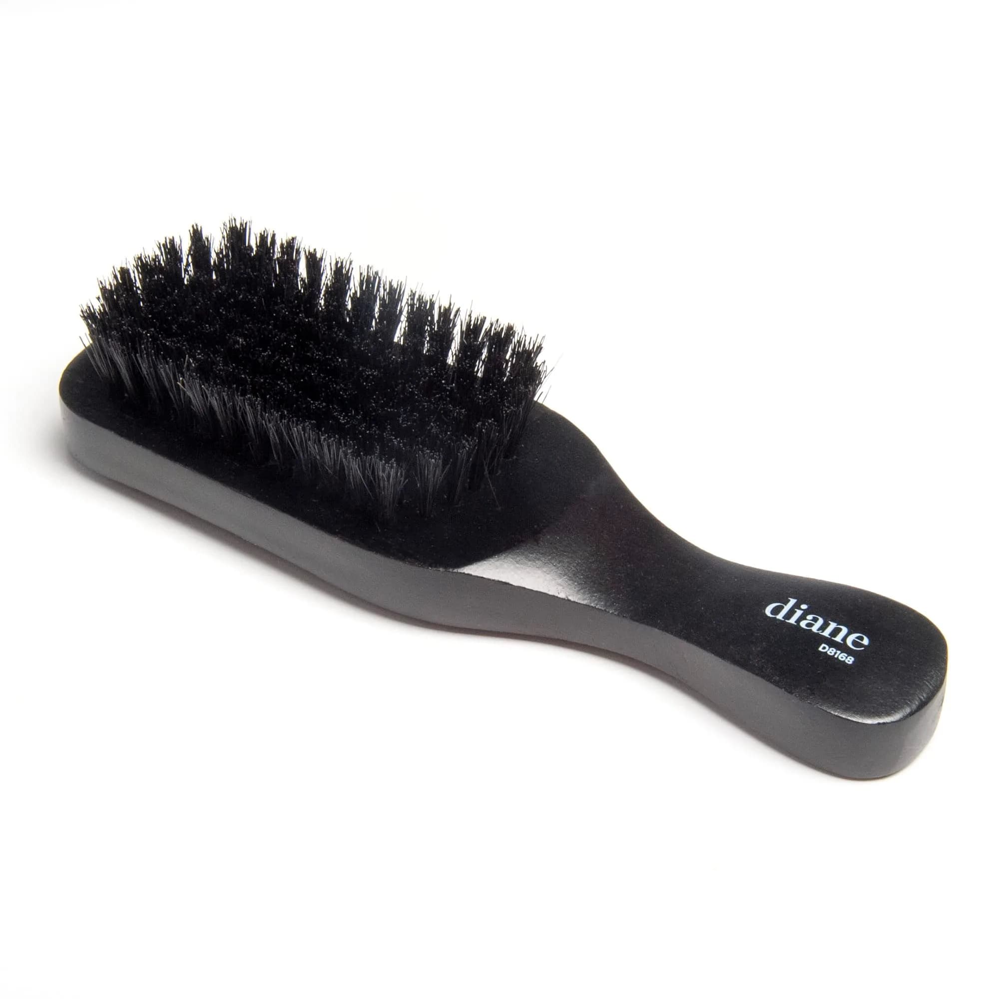 Diane Boar Bristle Club Brush for Waves & Smoothing | Fine to Medium Hair Detangler (17.25in x 2.25in x 8.5in)