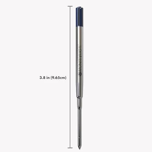 Monteverde Soft Roll Ballpoint Pen Refills for Parker-Style Pens | Smooth Dual-Tone Ink, 2-Pack thumbnail 2