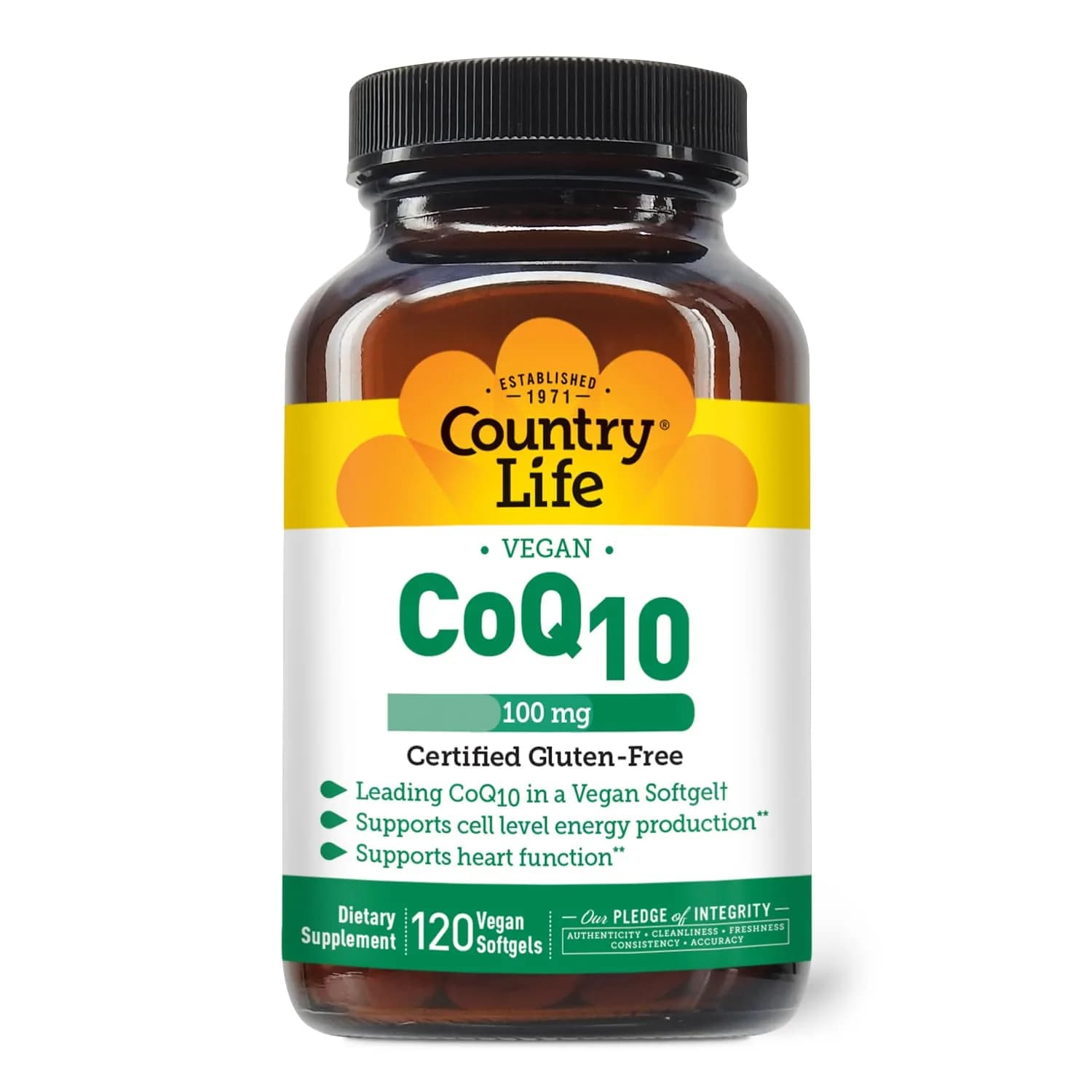 Country Life Vegan CoQ10 100 mg - main product image