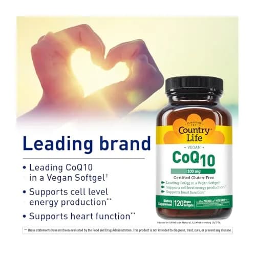 Country Life Vegan CoQ10 100 mg thumbnail 2