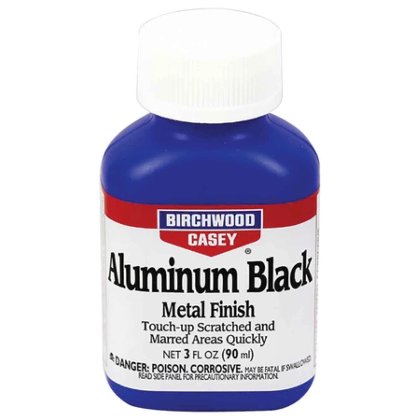 Birchwood Casey Aluminum Black Metal Finish 88.7 ml (3 fl oz) | Restores Scratched Aluminum Parts - main product image