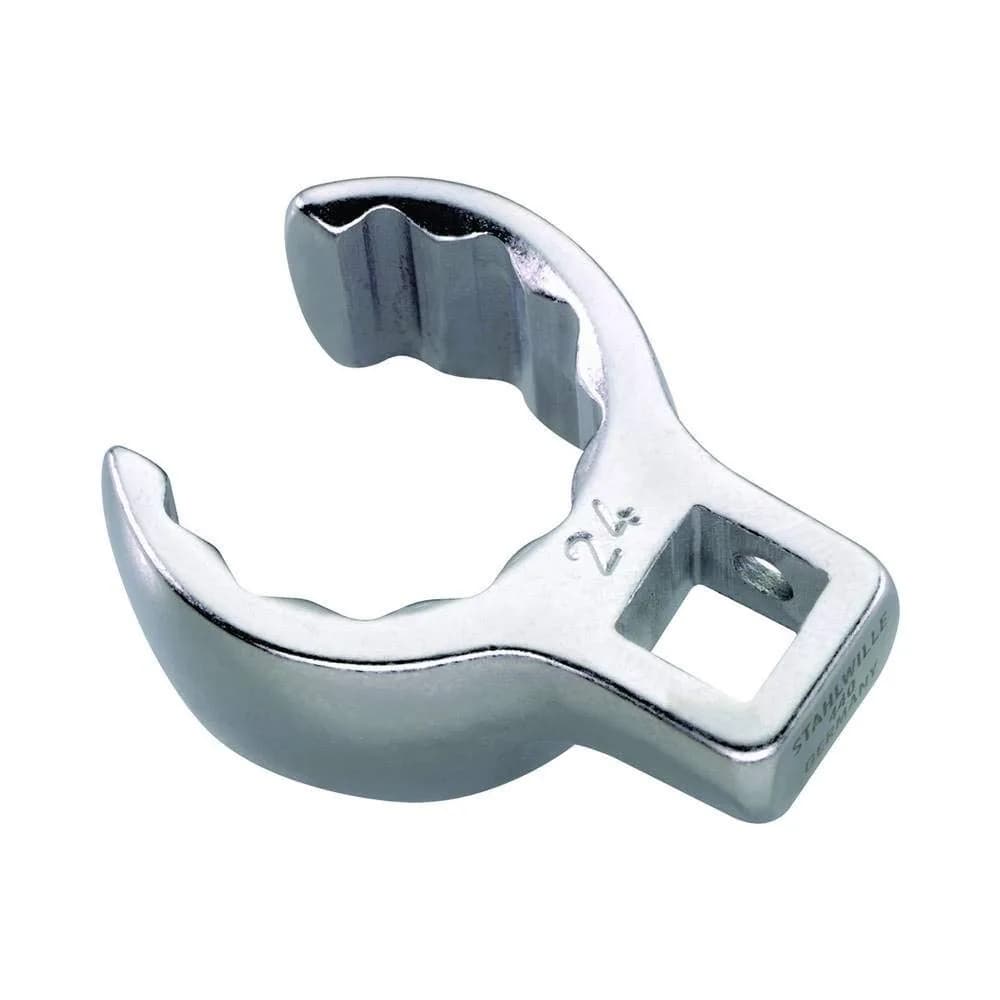 Stahlwille 1/4" Drive Crow-Ring Wrench 9/16" | Chrome Alloy Steel with Anti-Slip Drive Profile — Chrome