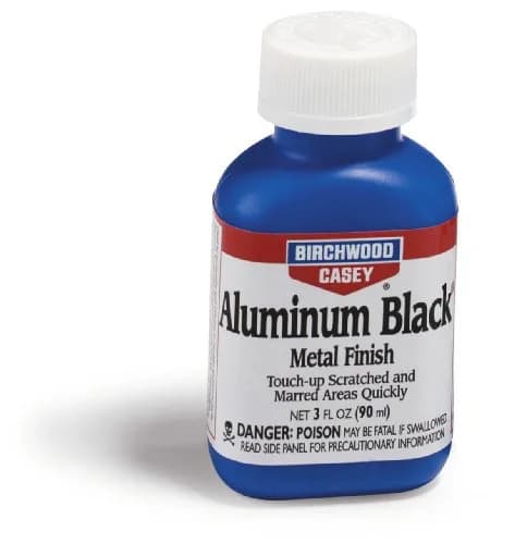 Birchwood Casey Aluminum Black Touch-Up 90ml (3 Fl Oz) | Restores Scratched Aluminum Parts thumbnail 1