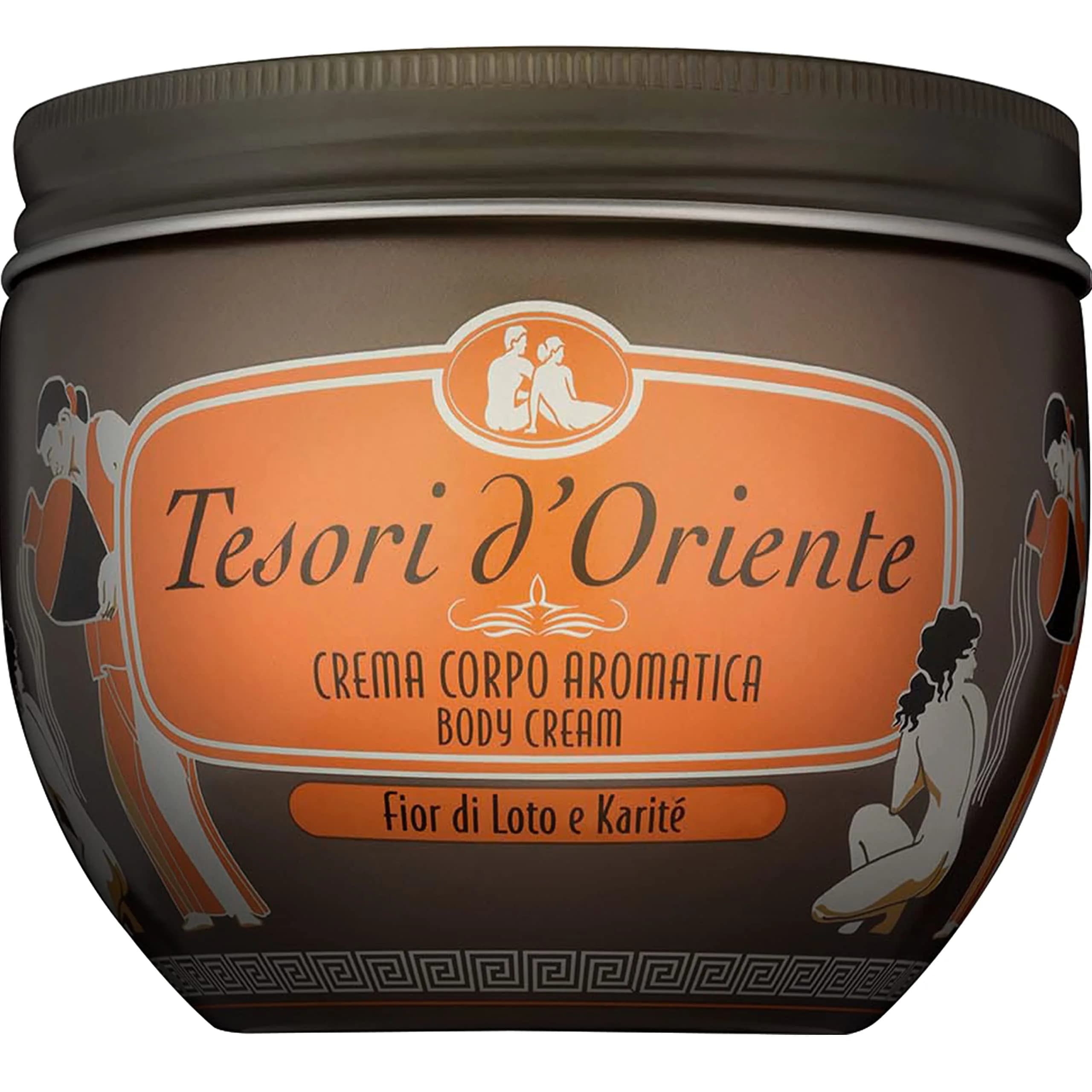 Tesori d'Oriente Body Cream Lotus Flower And Acacia Milk 300ml (10.14 Fl Oz) | Hydrating for Normal Skin — Bianco