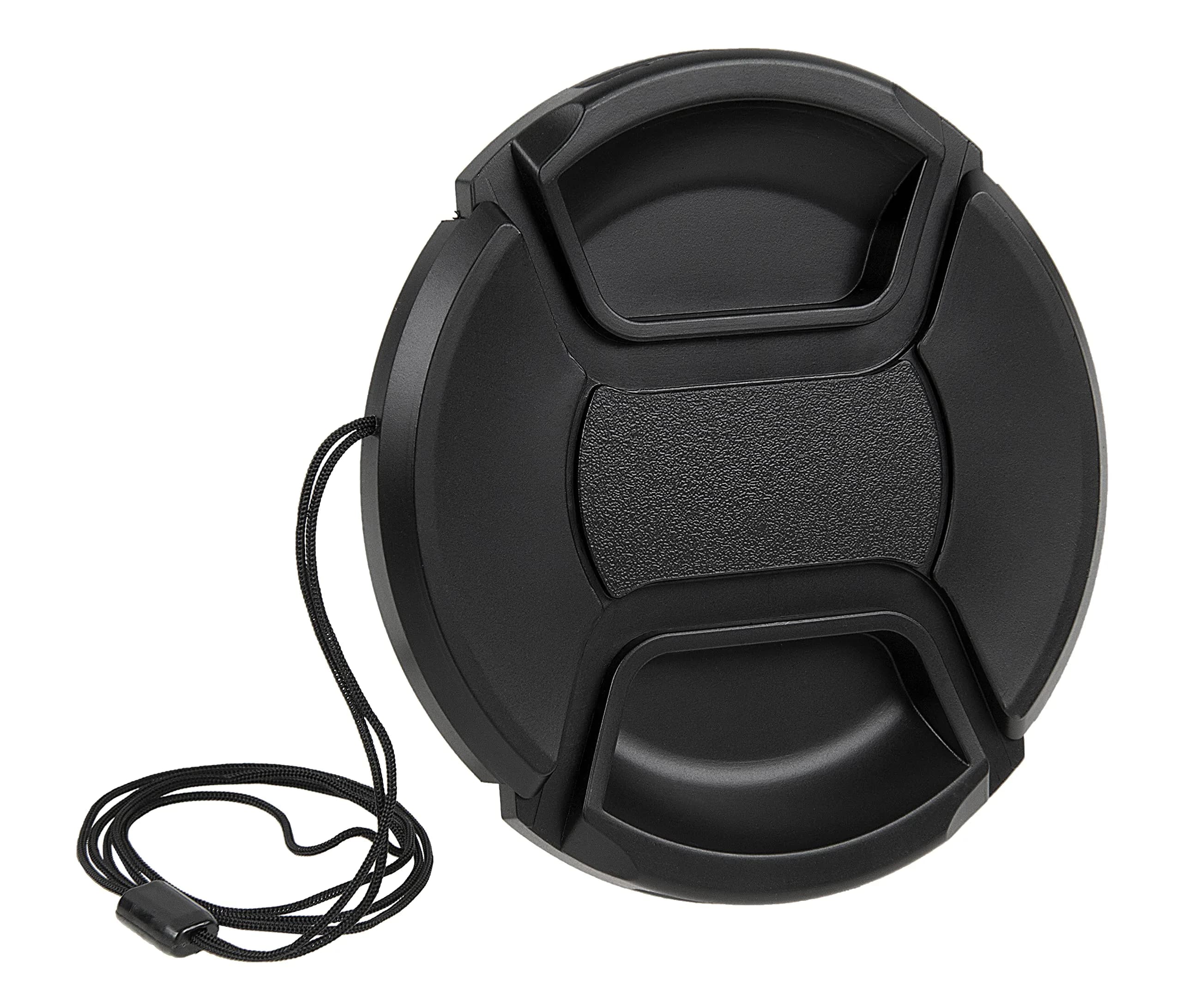 Fotodiox Inner Pinch Lens Cap, Lens Cover with Cap Keeper, 82mm | Durable Plastic Lens Protection - main product image