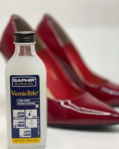 SAPHIR Vernis Rife Patent Leather Cleaner 100ml (3.38 Fl Oz) | Cleans, Shines, Protects Against Cracking thumbnail 2