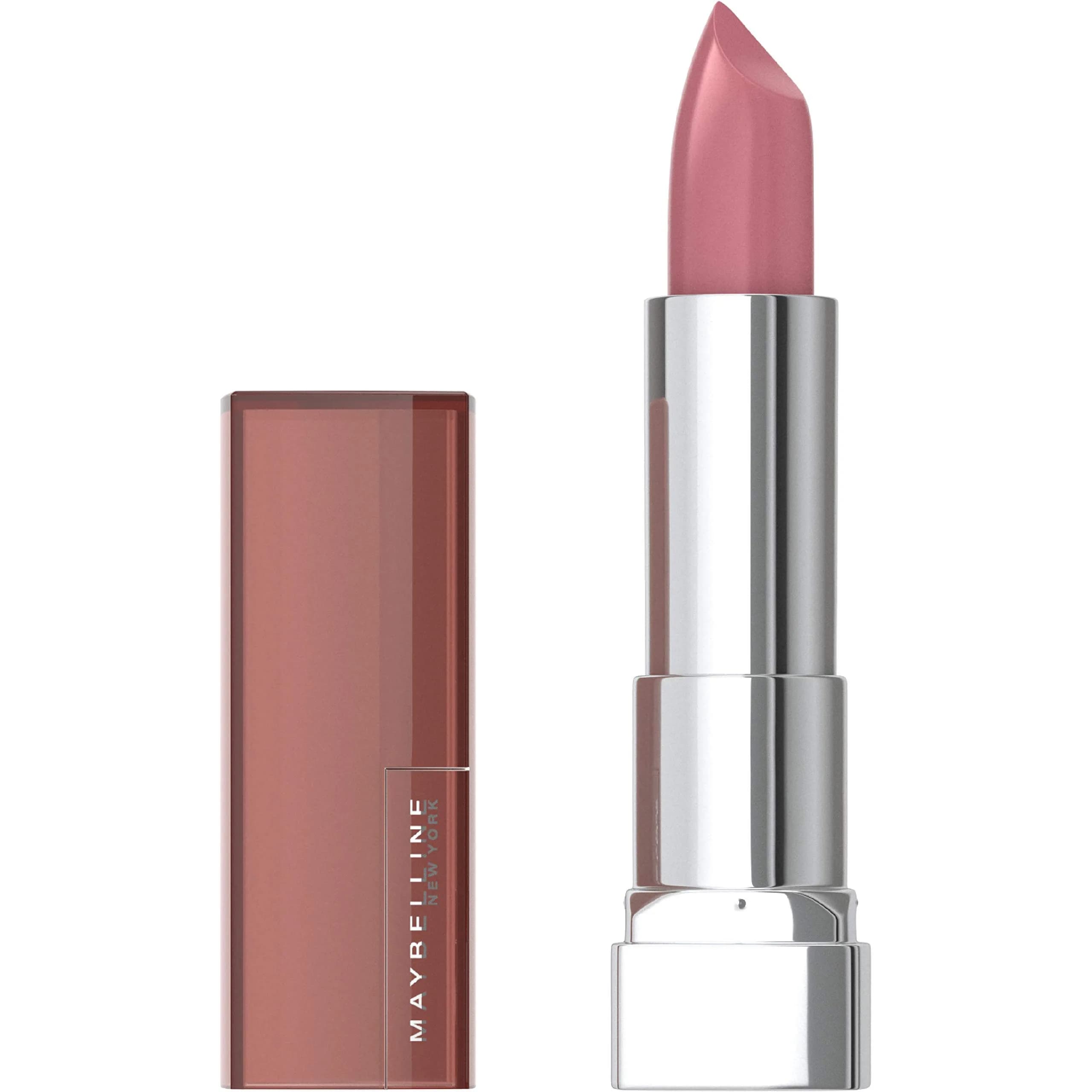 Maybelline Color Sensational Lipstick Born With It 0.15 oz | Creamy Hydrating Nude Pink — 235 WARM ME UP