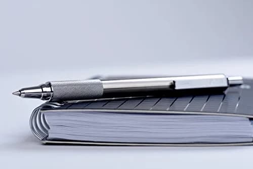 Zebra Pen STEEL F-701 Retractable Ballpoint Pen, Black Ink, 0.8mm, 1-Pack | Smooth Writing Metal Pen thumbnail 9