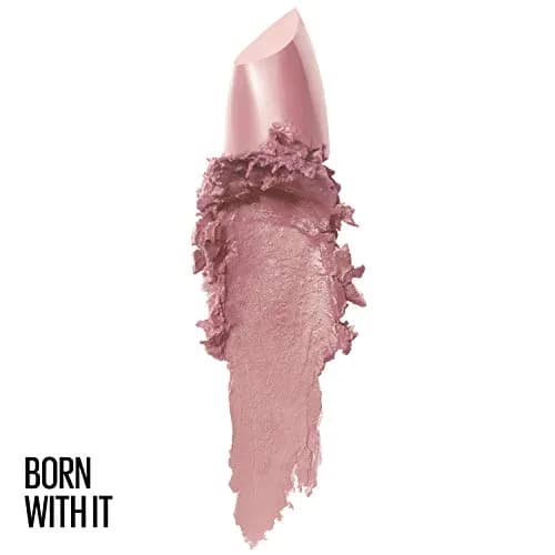 Maybelline Color Sensational Lipstick Born With It 0.15 oz | Creamy Hydrating Nude Pink thumbnail 2
