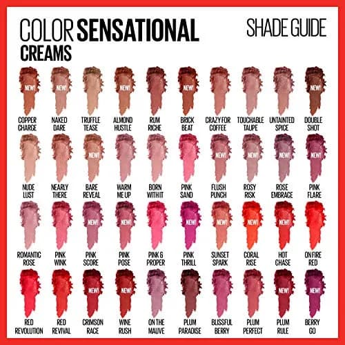 Maybelline Color Sensational Lipstick, Plum Perfect, 0.15 oz (4.25 g) | Creamy Hydrating Lip Color thumbnail 5