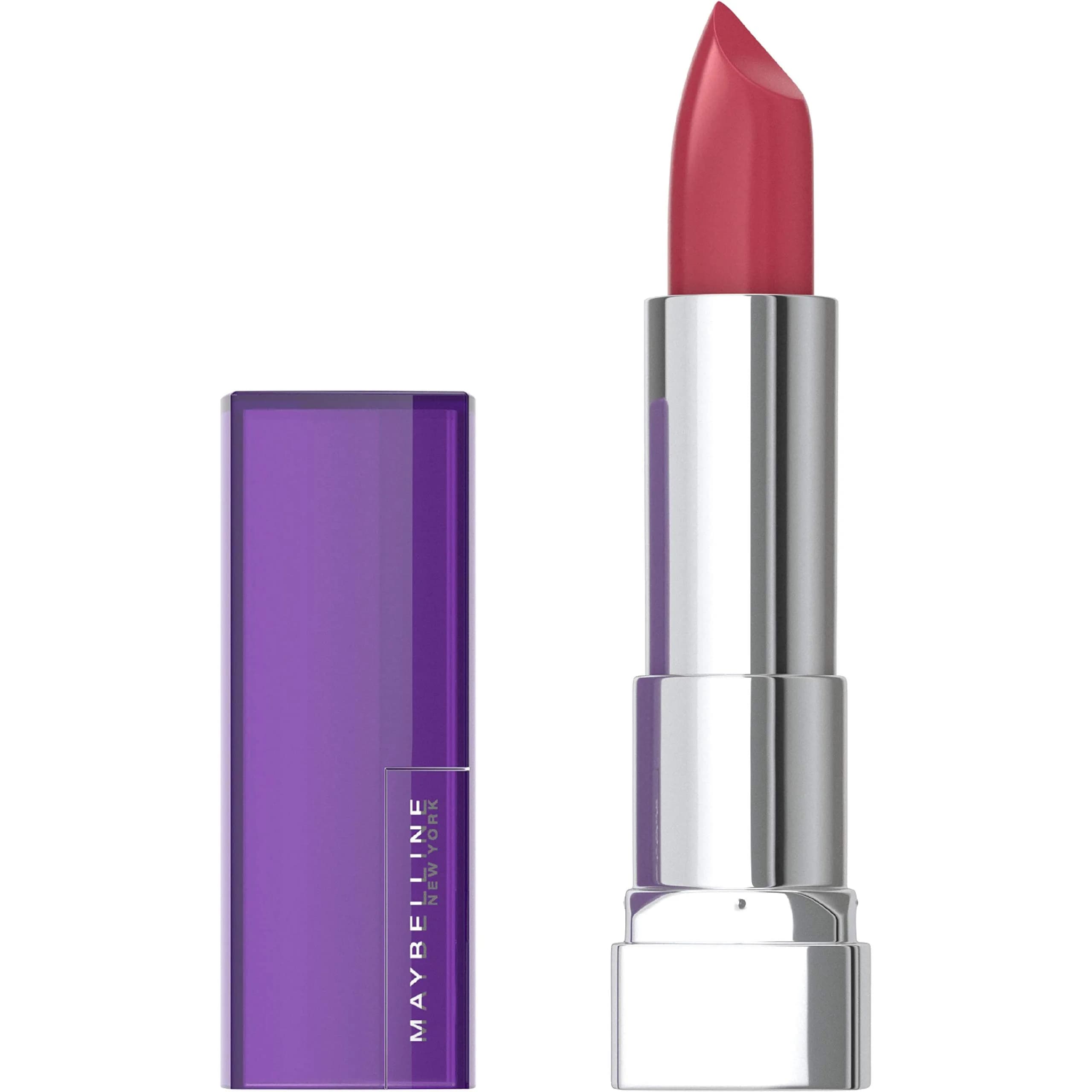 Maybelline Color Sensational Lipstick Born With It 0.15 oz | Creamy Hydrating Nude Pink — 0.15 Ounce
