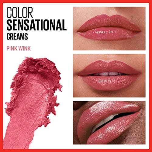 Maybelline Color Sensational Lipstick 105 Pink Wink - Creamy Hydrating Lip Color thumbnail 3