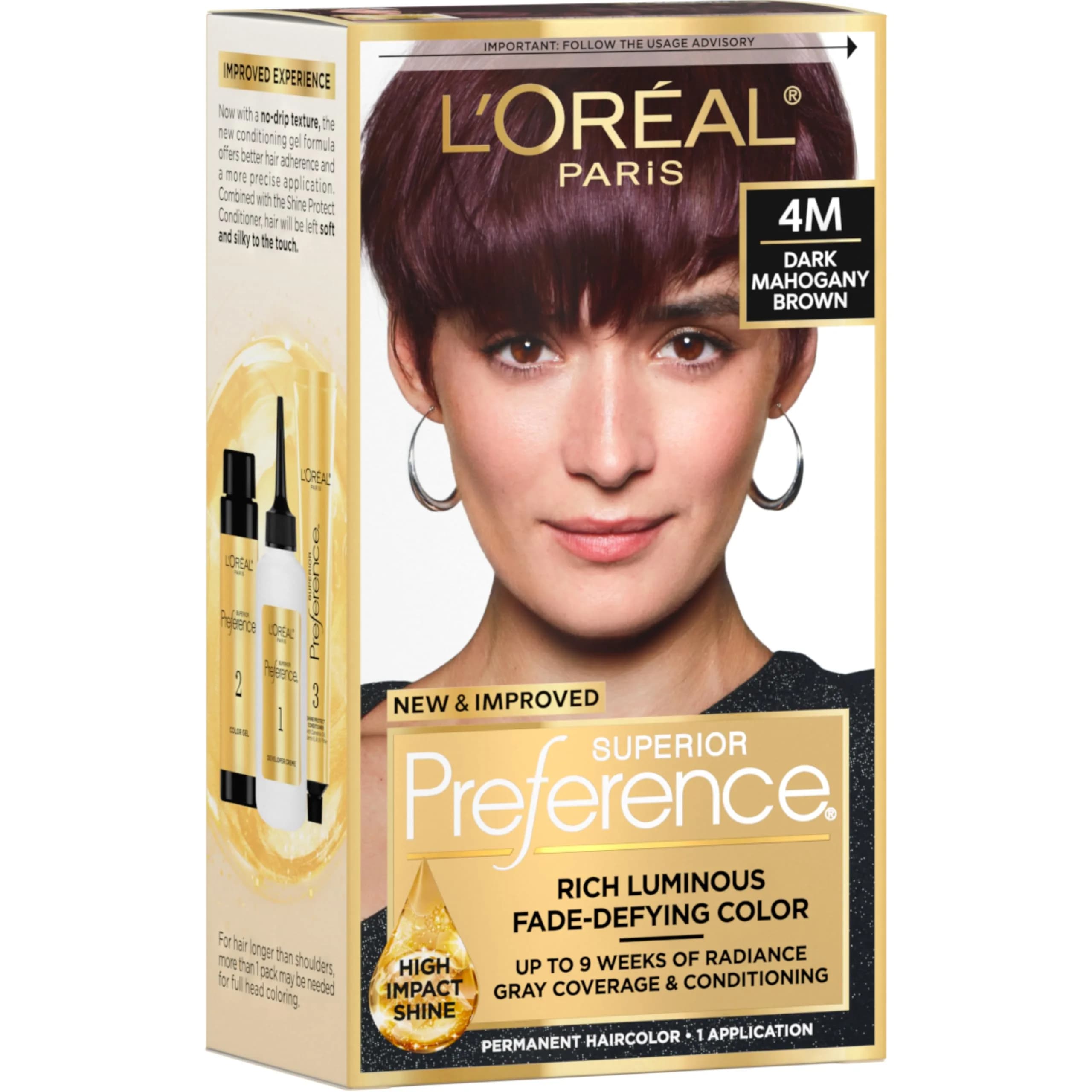 L'Oreal Paris Superior Preference Blacks & Browns 1 Count Permanent Hair Color - Ultra Light Ash Brown