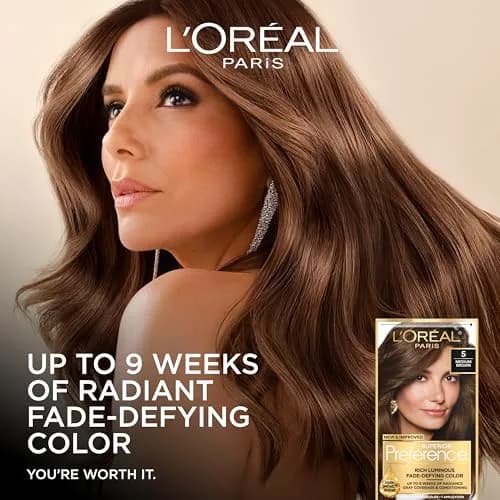 L'Oreal Paris Superior Preference Blacks & Browns 1 Count Permanent Hair Color - Ultra Light Ash Brown thumbnail 2