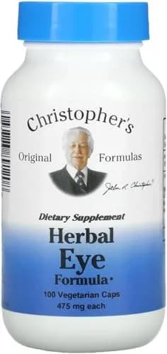 Christopher's Original Formulas Herbal Eye Formula - Natural Eye Support with Whole Food Herbs - Pack of 3 | Supports Eye Health Naturally thumbnail 1