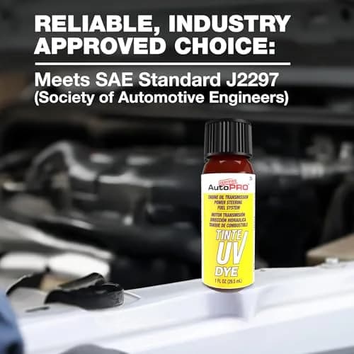 A/C Pro Certified Oil and Fuel System UV Dye Leak Detector 1 oz (29.57 ml) | Professional Grade for Cars thumbnail 4