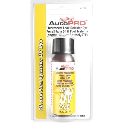 A/C Pro Certified Oil and Fuel System UV Dye Leak Detector 1 oz (29.57 ml) | Professional Grade for Cars thumbnail 2