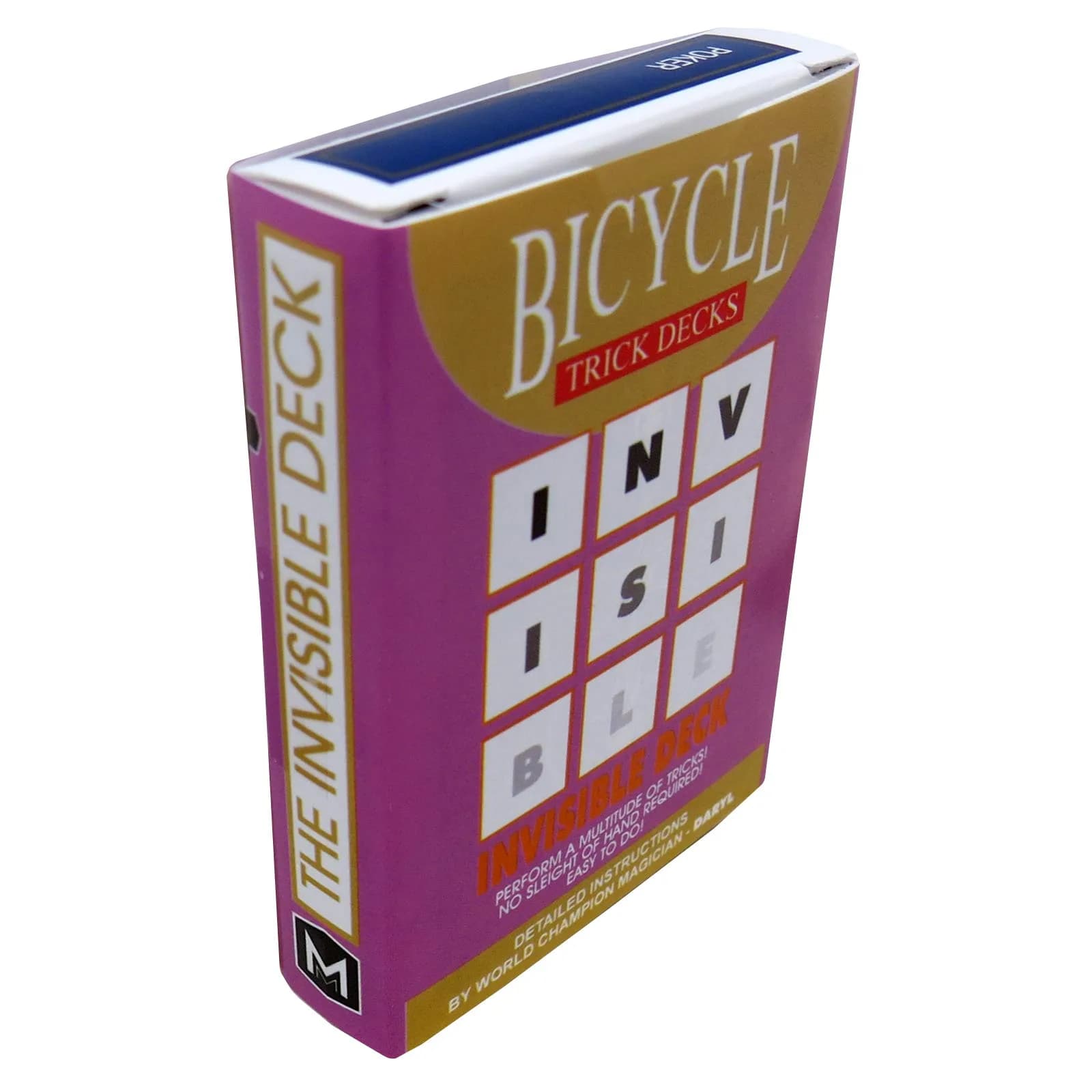 Bicycle Invisible Deck - Blue | Easy Magic Trick for All Ages - main product image