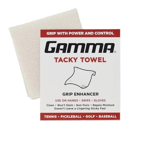 GAMMA Tacky Towel 8"x5" | Non-Toxic Grip Traction Enhancer for Tennis & Golf thumbnail 1