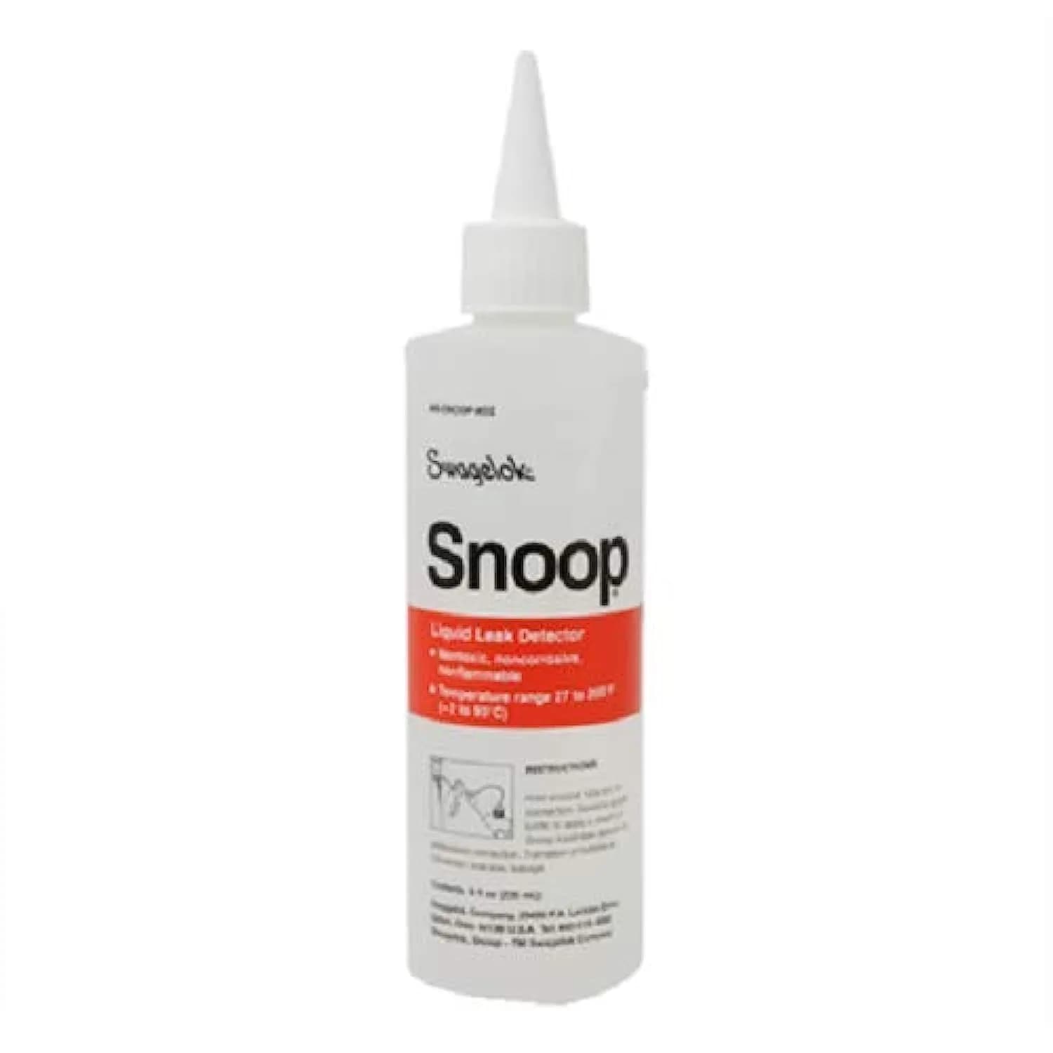 Swagelok Snoop Liquid Leak Detector 237ml (8 fl oz) | Virtually Odorless, Non-Toxic, Dries Clean - main product image