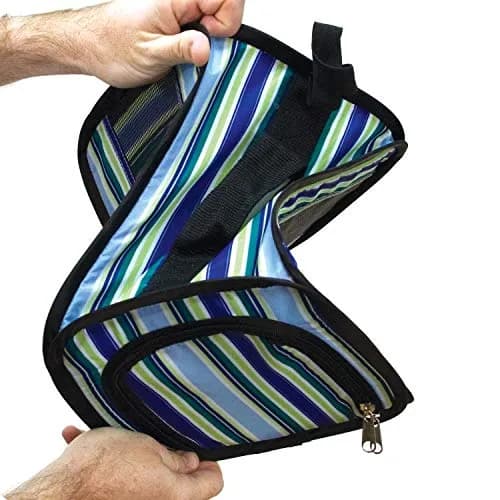 Ware Manufacturing Twist-N-Go Small Pet Carrier | 21 cm (8.25") W x 28 cm (11") D x 21 cm (8.25") H thumbnail 2
