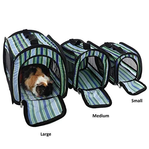 Ware Manufacturing Twist-N-Go Small Pet Carrier | 21 cm (8.25") W x 28 cm (11") D x 21 cm (8.25") H thumbnail 3
