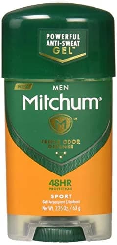 Mitchum Men's Sport Antiperspirant Deodorant Stick 4.5 oz (2-Pack) | Triple Odor Defense Gel thumbnail 1