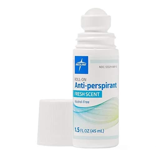 Medline MedSpa Roll-On Antiperspirant 1.5 oz | Long-Lasting Sweat & Odor Protection thumbnail 2