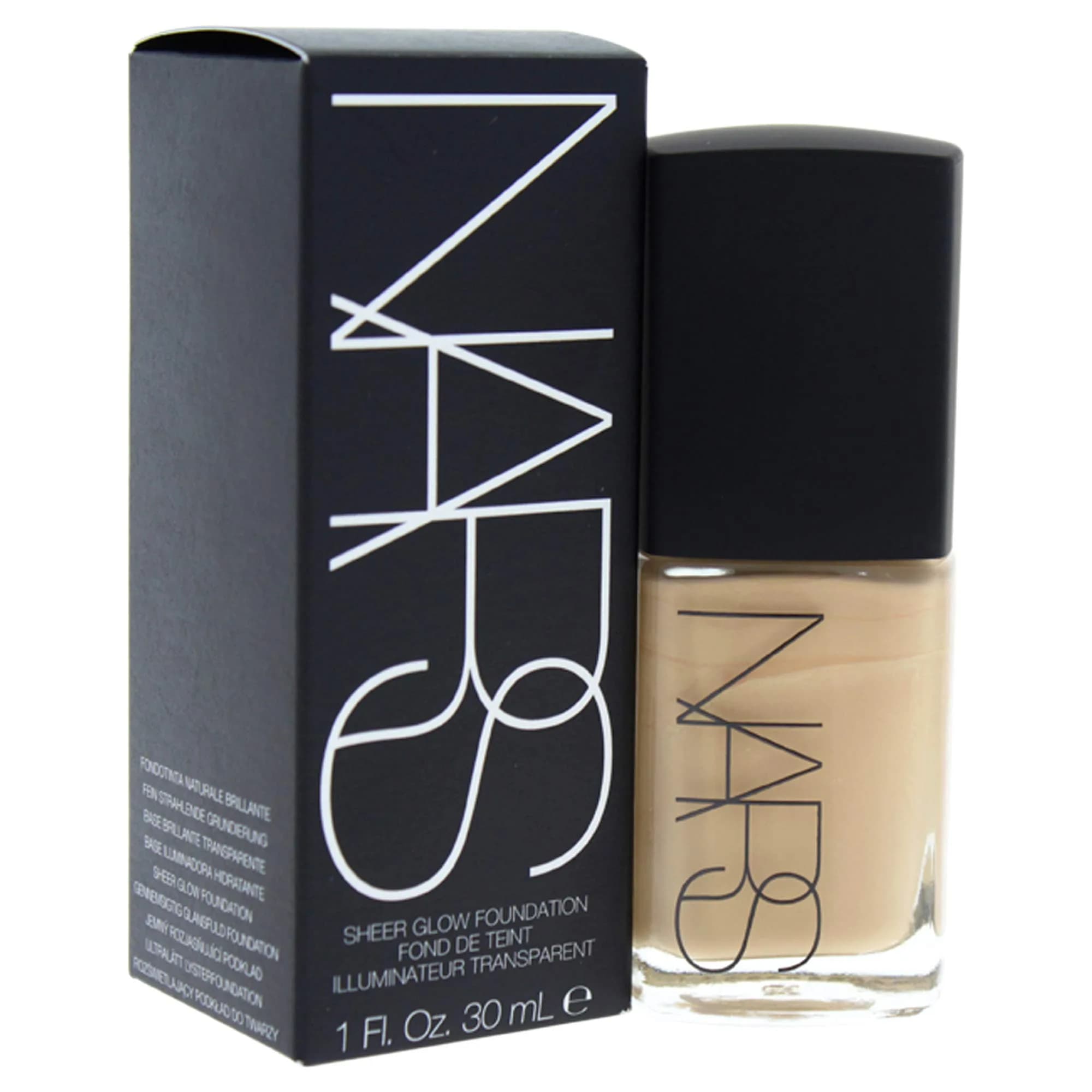 NARS Sheer Glow Foundation - Punjab/Medium | Radiant, Hydrating, 30ml - main product image